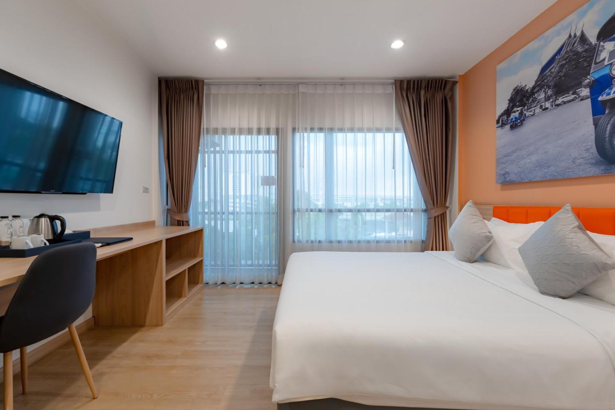 Moji Don Mueang Airport Hotel - Banguecoque Exterior foto