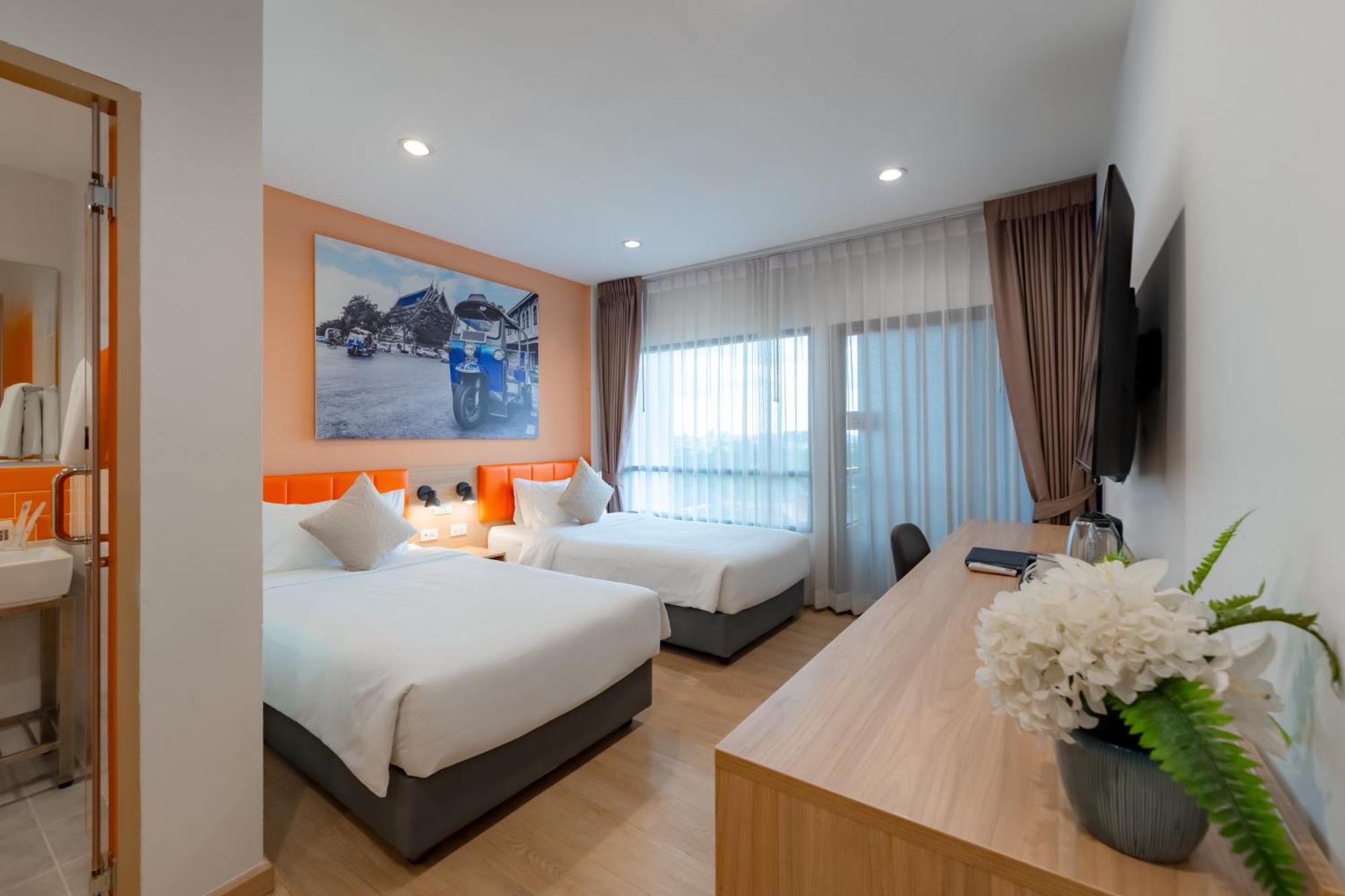Moji Don Mueang Airport Hotel - Banguecoque Exterior foto